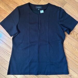 Banana Republic Classic Black Short Sleeve Tee